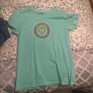 T shirt by life is good